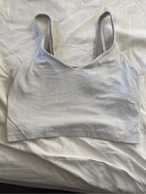 lululemon athletica Light Gray Wireless Crop Bralette